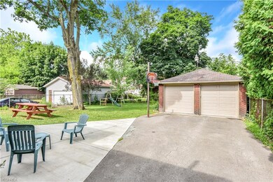 2 car brick garage with new garage doors in 2011.