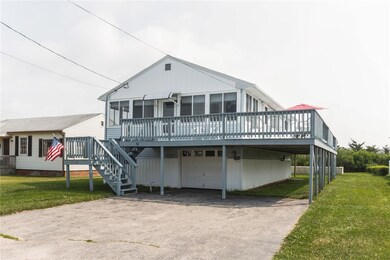 Massive 3-sided deck, almost as big as the house i