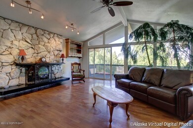 Living Room with Fireplace