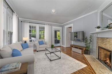 Virtually Staged Living Room