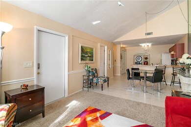 Added chair rail and art niches add to the charm.