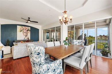 Views from your dining area are of the golf course