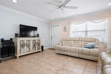 Unit B living room