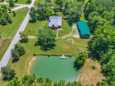 Pond has perch, catfish and 2 resident ducks