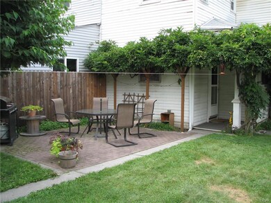 Private patio area