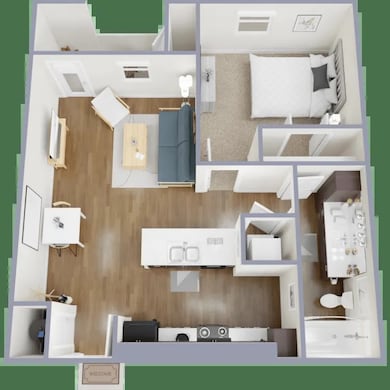 Floor Plan - 1B1B