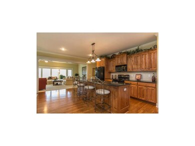 Open Kitchen with Hardwood Floors, Walk-in Pantry 
