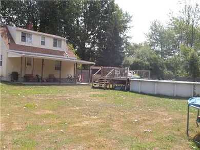 Exterior Back Covered patio, great for enjoying th