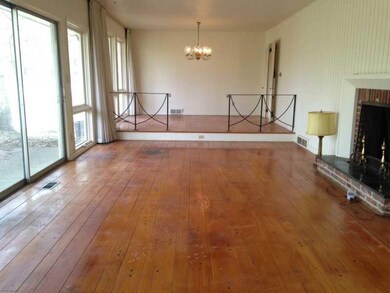 Living Room. Spacious Living room with woodburning