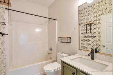 Full Bath on Main Next to Guest Bedroom