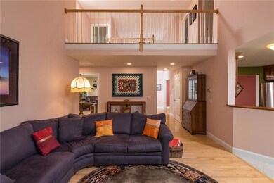 Great Room Open to Second-Floor Landing