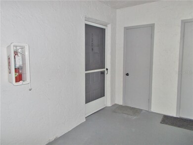 Screen entry door and exterior storage