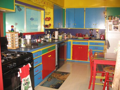colorful kitchen