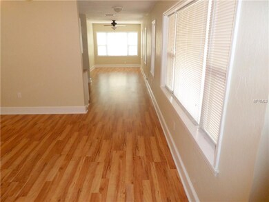 View towards front of the house from the front ent