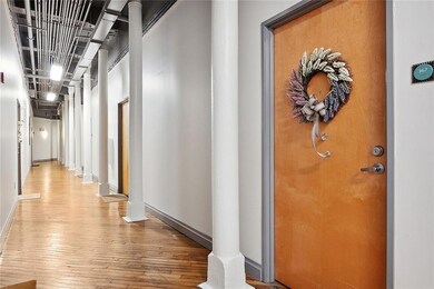 Unit 367 is shown here - the elevator is hidden in this photo but just a few doors down the hall for easy access.