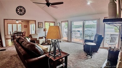 Look at those views of the lake from your living r