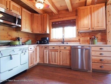 Kitchen from living