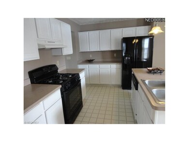 Spacious kitchen with plenty of cupboard space.