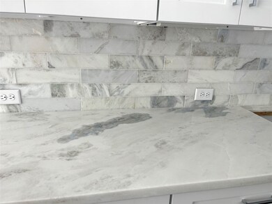 Marble Backsplash.