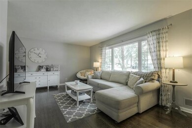 Enter into a light and bright living space.