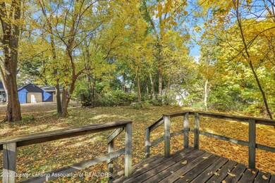 2.2 Deck view of rear yard