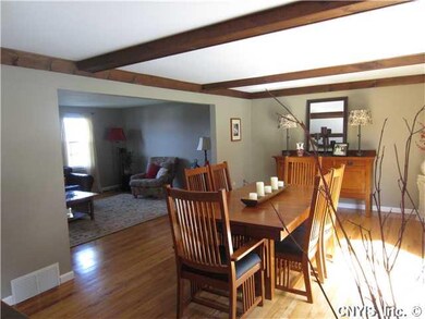 Dining Room. Gleaming hardwood floors in wonderful