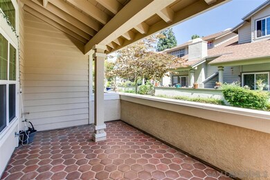 Extra large Covered and tiled patio