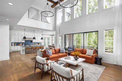 Great Room Open to Kitchen Great Room Windows (Photo of Model Home for Reference Only)