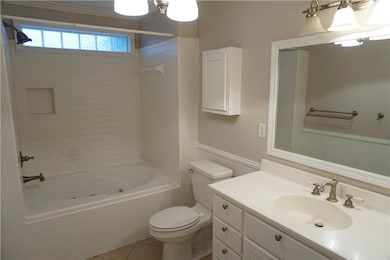 Owner's bath.  Owners put a good bit into the home