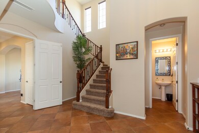 Entry way - front staircase