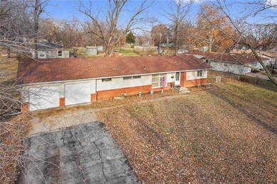Aerial View of home and lot.