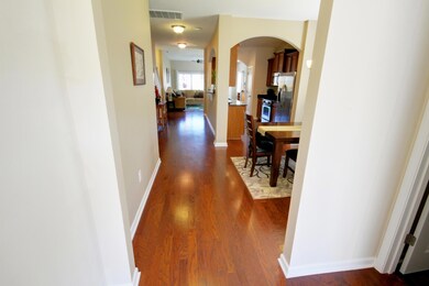 Gleaming wood floors!