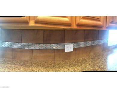 Gorgeous backsplash- matches perfectly with stainl