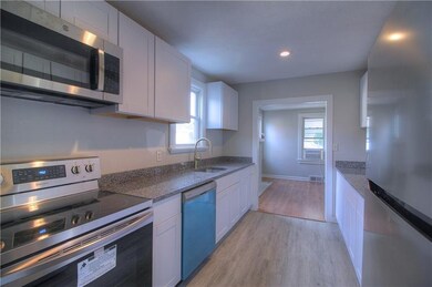 Entirely new kitchen, stainless steel appliances, 