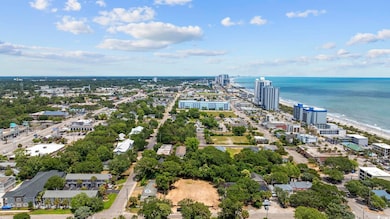 View of urban area featuring a nearby body of water
