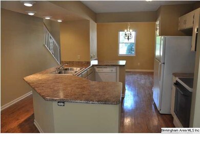Very open floorplan. Photo taken from Living Room 