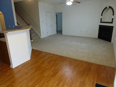 Living Room. The first floor features nine foot ce