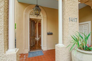 Entrance to main house - 1417 Valence