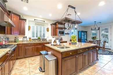 Custom kitchen with Jenn-Air appliances