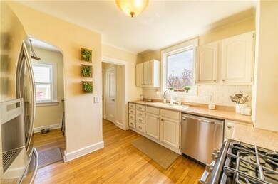 Another view of the spacious kitchen with newer st