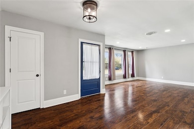 A view into the living area.