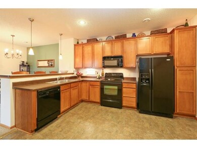 Extra spacious kitchen with black appliances, 42