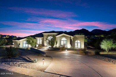 Driveway at Sunset