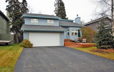 Newly paved driveway