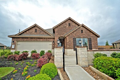 The Bayfield Plan by D.R. Horton/Freedom Homes  is a One Story Ranch Style Home, 2 Car Garage with Garage Door Openers,Covered Rear Patio! Lush Landscaping & Full Sprinkler System & the HOA IS RESPONSIBLE FOR MAINTAINING FRONT YARD! Other energy features w/Huge Savings include:HERS Energy Rated, Rinnai® tank-less gas water heater, 16 SEER HVAC,Tech Shield® radiant barrier roof just to name a few!**Photo is of the Bayfield Plan and is of the Model Home and the Actual Property Not Photographed.**