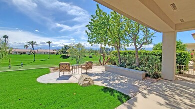 Covered Patio and Seating Area