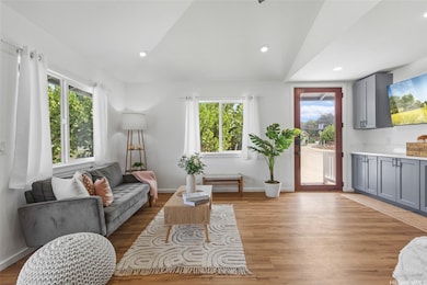 Bright and airy with numerous windows that bring in the natural sunlight