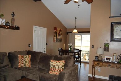 View of Dining Room from living room