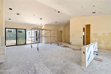 Current Progress of Interior Great Room