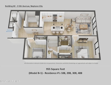 Building #2 - Overhead Floor Plan B-1